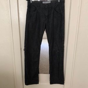 Men’s Express Jeans 33x34 Dark Was
